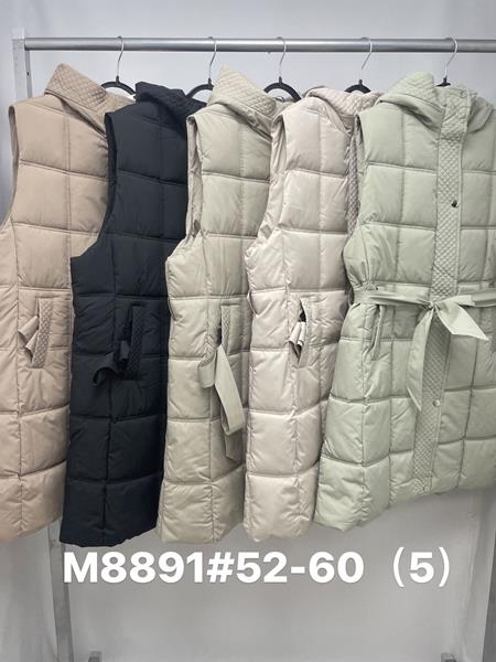 Жилетка Jacket (52-60) M8891 black (деми)