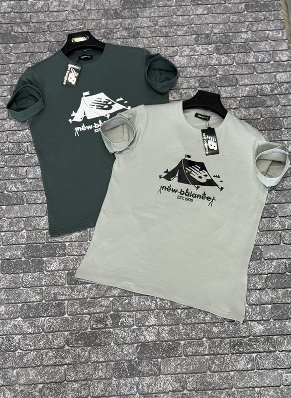 Футболка F.T.H (S-2XL) F107 beige (лето)
