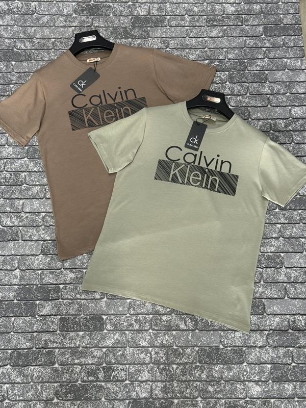 Футболка F.T.H (S-2XL) F111 brown (лето)