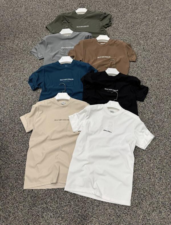 Футболка F.T.H (S-2XL) F57 beige (лето)