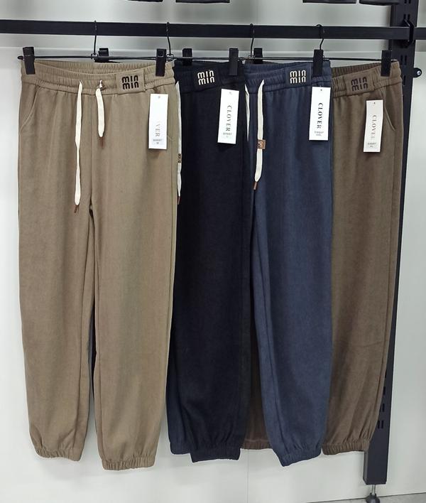 Штаны спорт SvedaJin (M-3XL) DX697 brown (деми)