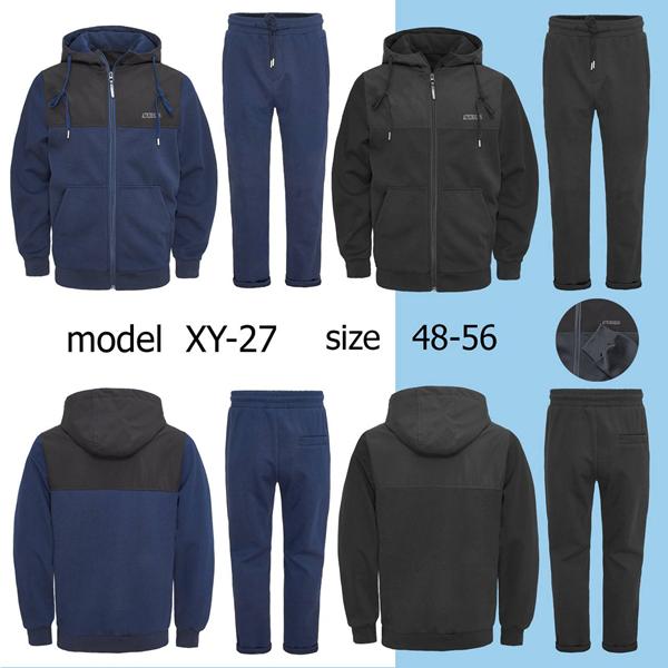 Костюм спорт Vanda (48-56) XY27 black (деми)