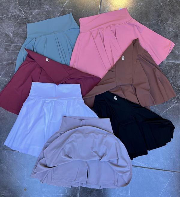 Юбка-шорты Acheal (S-XL) A86 beige (лето)