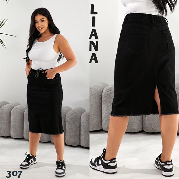 Юбка Beki (31-38) 307 black (лето)