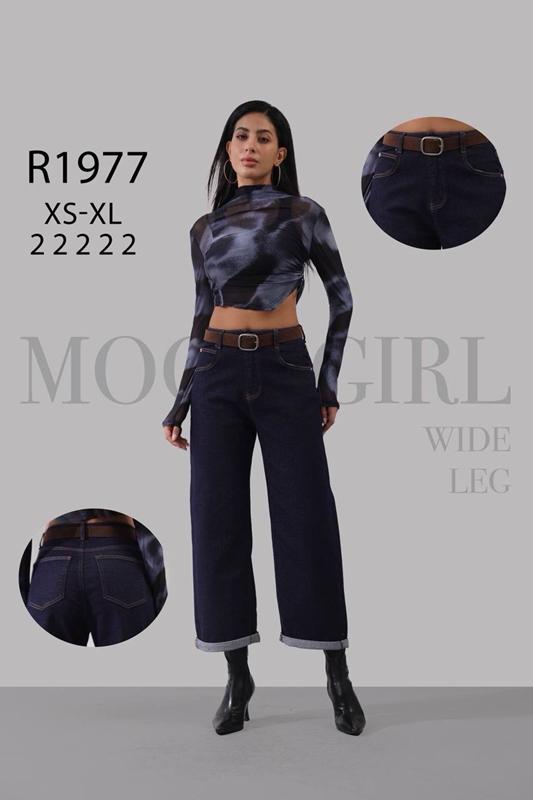 Джинсы Miss Kurry (XS-XL) R1977 black (деми)