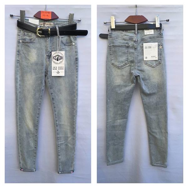 Джинсы Miss Kurry (XS-XL) SZ2308H l.blue (деми)