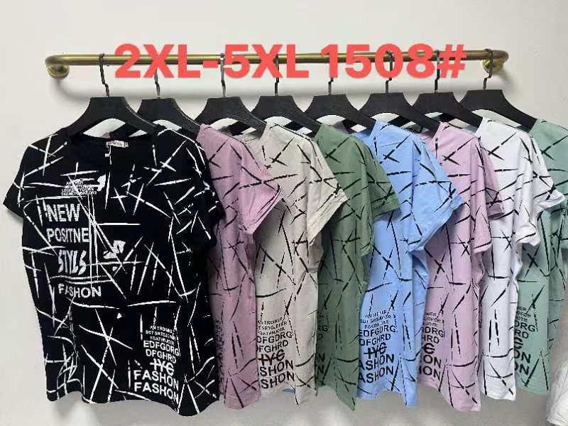 Футболка Monarlir (2XL-5XL) 1508 green (лето)