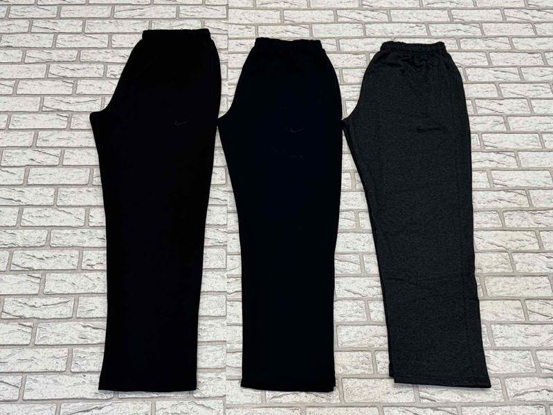 Штаны спорт Shon (50-58) S718 black (деми)