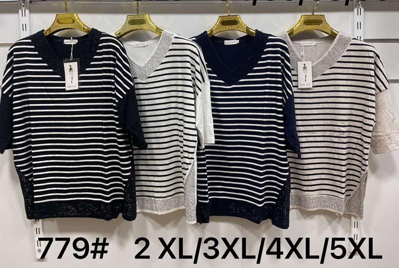 Свитер Vanda (2XL-5XL) 779 white (деми)