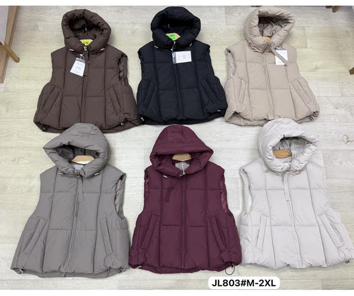 Жилетка Шаолинь (M-2XL) JL803 l.beige (деми)