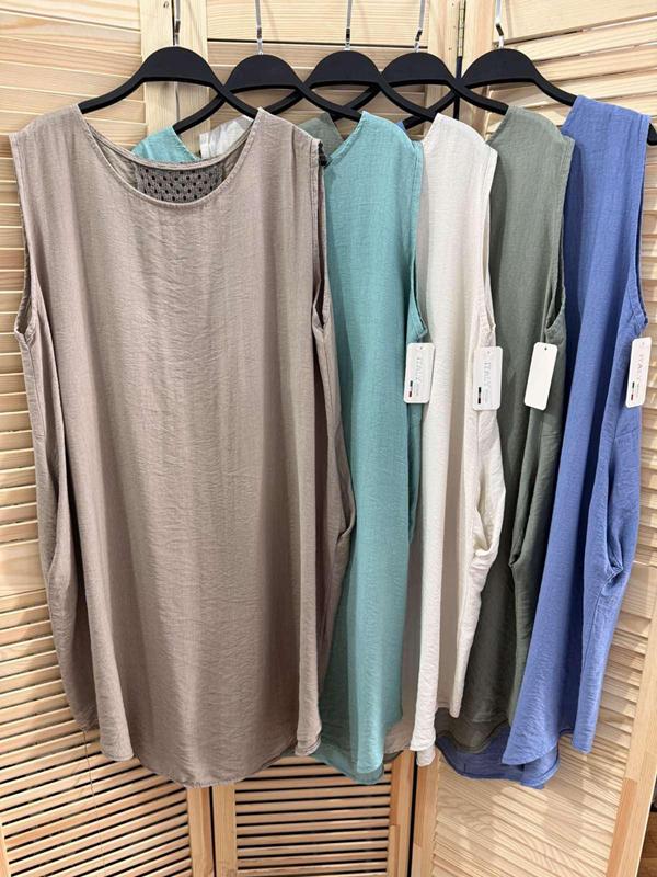 Сарафан Emsweekis (50-54) E537 khaki (лето)