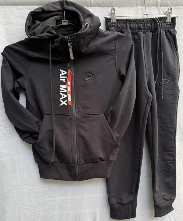 Костюм спорт Shoptime (42-50) S202 black (деми)
