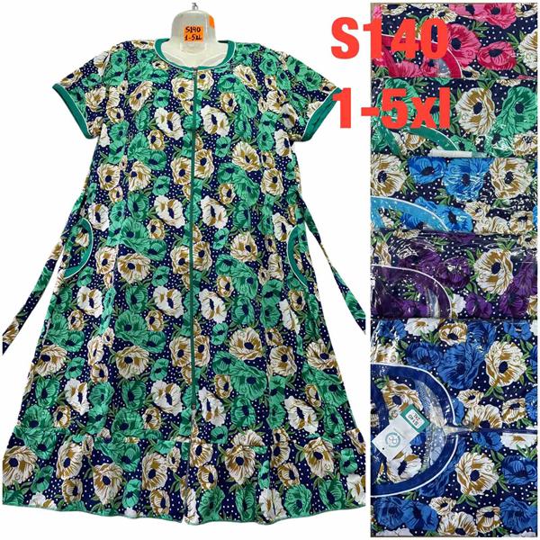 Халат Xyen (XL-5XL) S140 mix (лето)