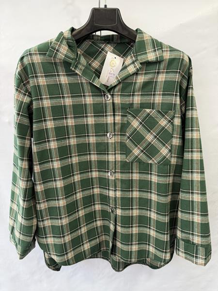 Рубашка Namik (42-48) NM148 green (деми)
