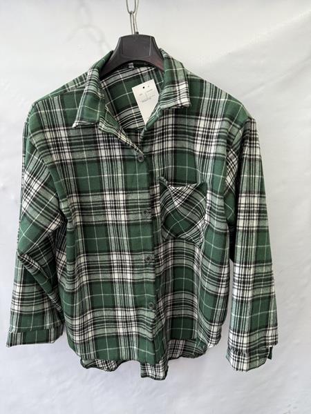 Рубашка Namik (42-48) NM153 green (деми)