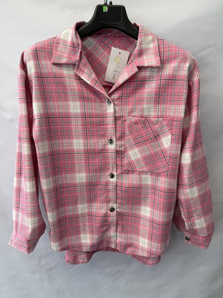 Рубашка Namik (42-48) NM154 pink (деми)