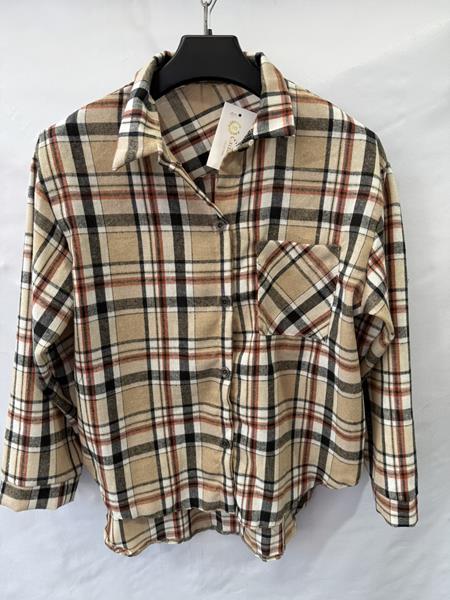 Рубашка Namik (42-48) NM159 beige (деми)