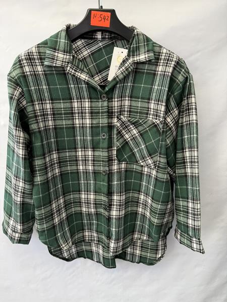 Рубашка Namik (42-48) NM165 green (деми)