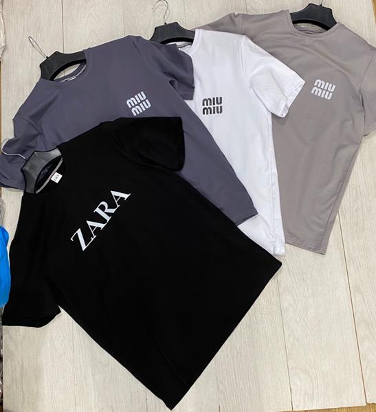 Футболка Zalov (XL-4XL) ZV584 l.grey (лето)