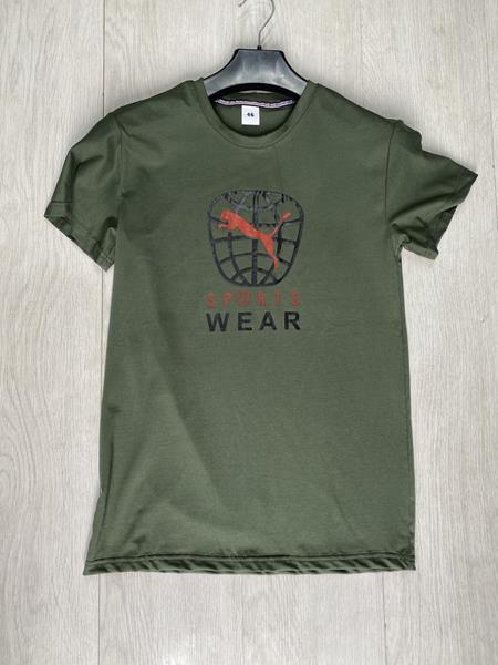 Футболка Zalov (46-54) ZV625 khaki (лето)