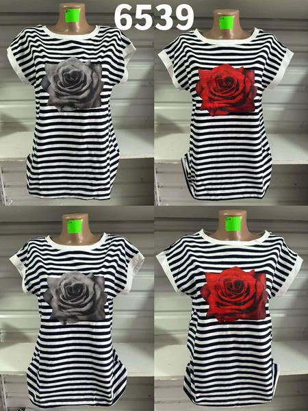 Футболка Gertie (48-50) 6539 black-grey (лето)