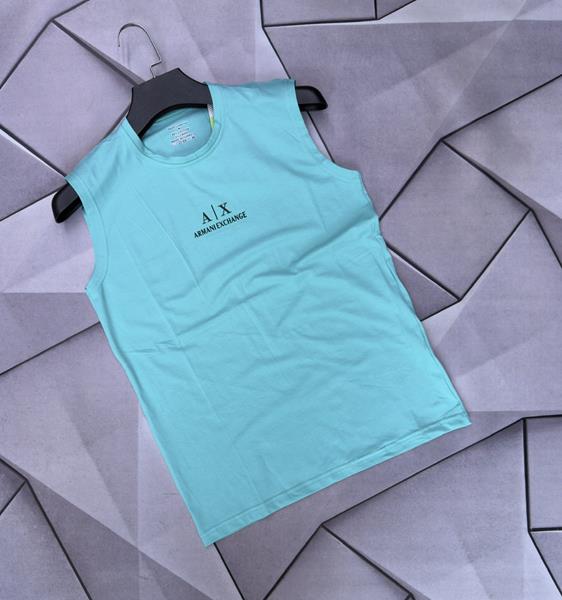 Майка Rassul (S-2XL) 6251 l.blue (лето)