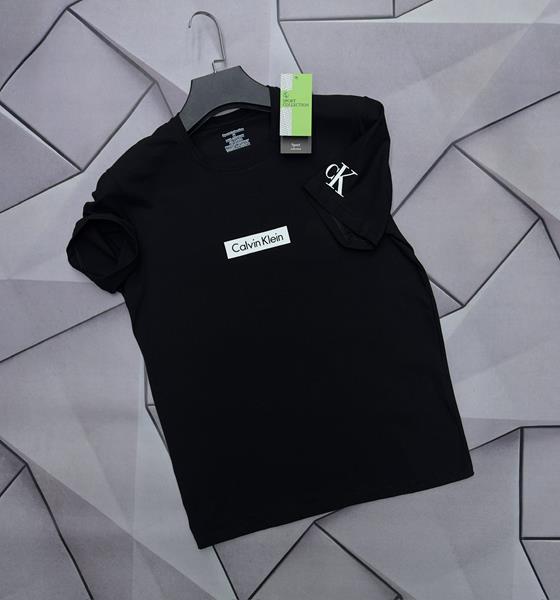 Футболка Rassul (S-2XL) 6287 black (лето)