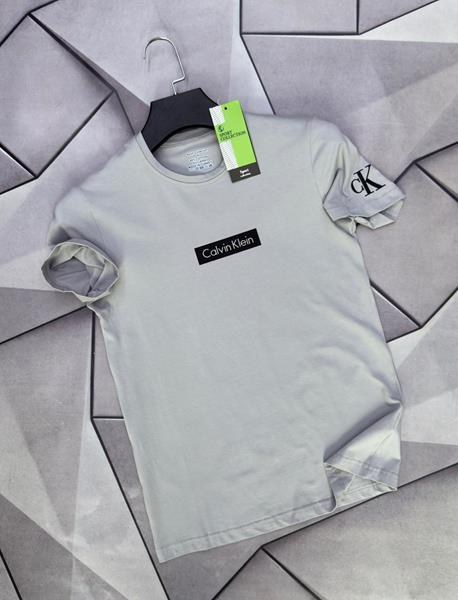 Футболка Rassul (S-2XL) 6292 l.grey (лето)