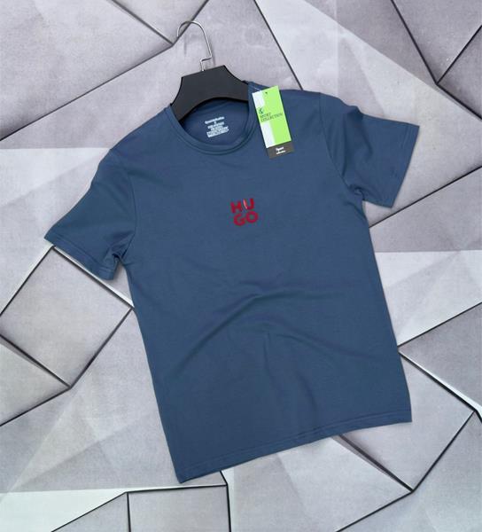 Футболка Rassul (S-2XL) 6295 blue (лето)