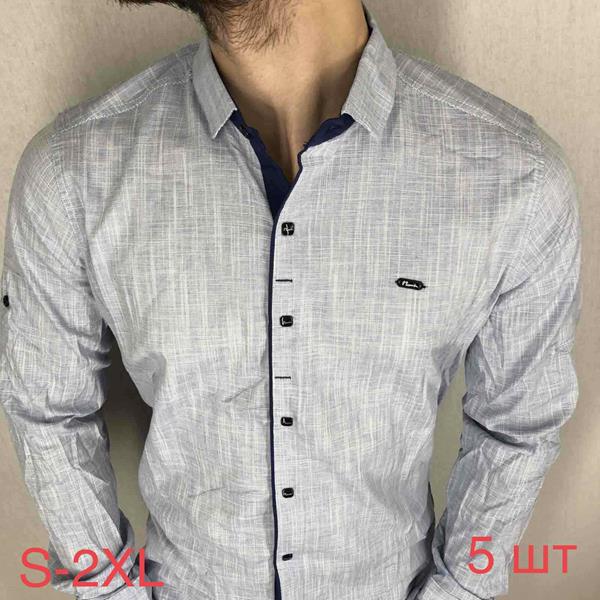 Рубашка Надийка (44-52) ND283 d.grey (деми)