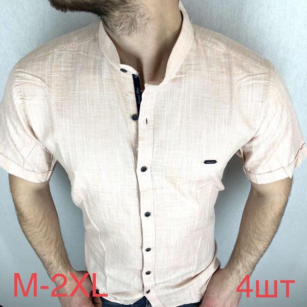 Рубашка Надийка (M-3XL) ND292 beige (лето)