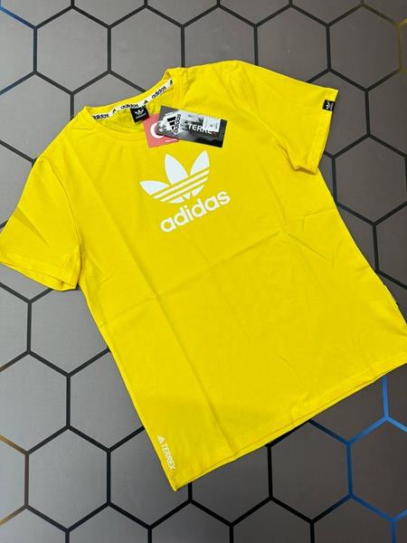 Футболка Alex Clothes (S-2XL) 4514 yellow (лето)