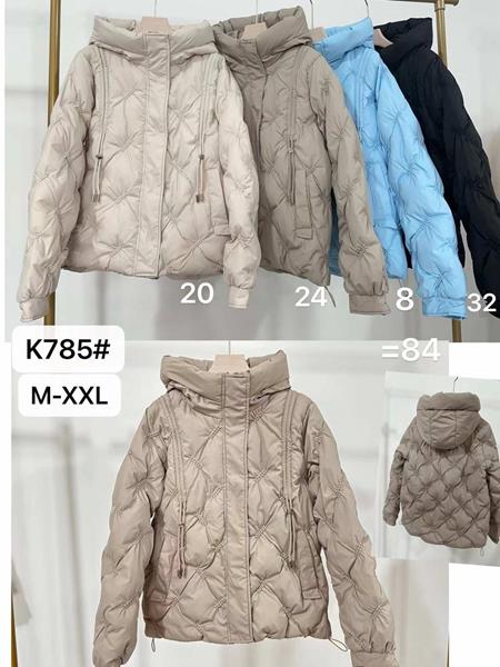 Куртка Dorimodes (M-2XL) K785-8 l.blue (деми)