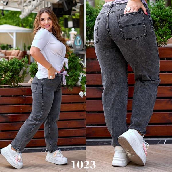 Джинсы Beki (30-36) 1023 d.grey (деми)