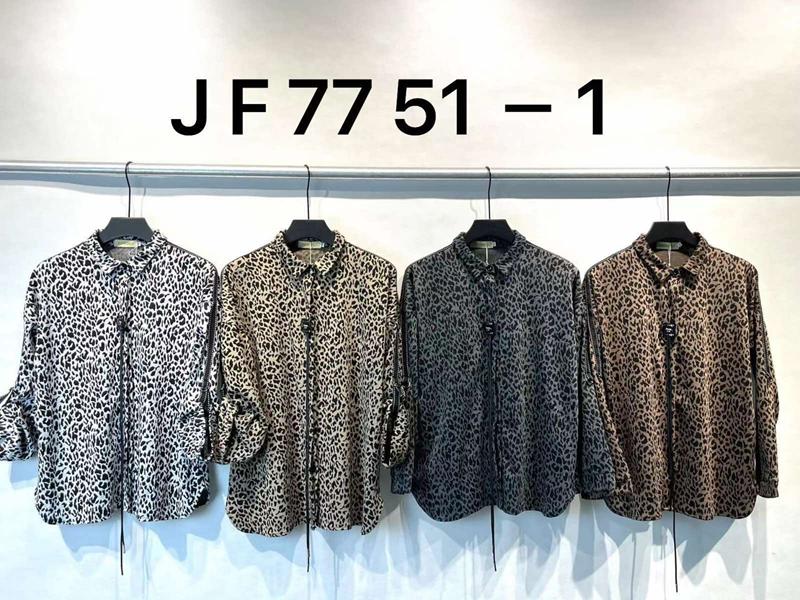 Рубашка Immei (XL-4XL) JF7751-1 black (деми)