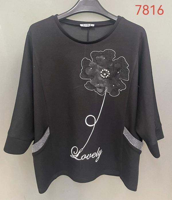Свитер Immei (52-62) 7816 black (деми)