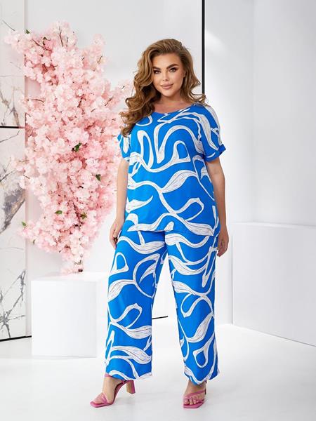 Костюм BAT (48-58) 801 l.blue l.blue (лето)