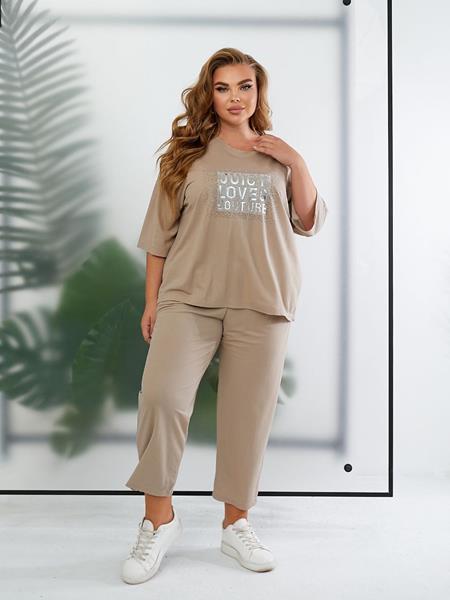 Костюм BAT (50-60) BT222 beige (лето)