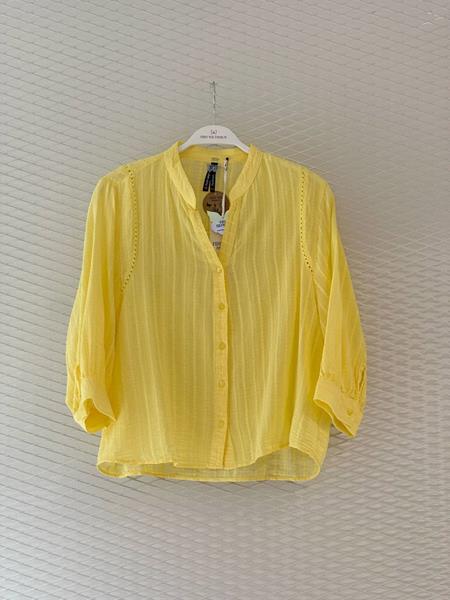 Рубашка New Season (S-L) 8541 yellow (лето)