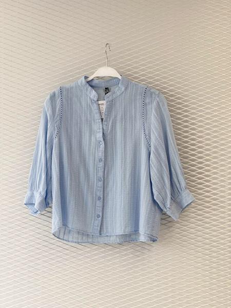 Рубашка New Season (S-L) 8546 l.blue (лето)