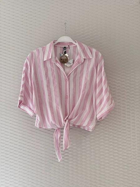 Рубашка New Season (S-L) 8549 pink (лето)