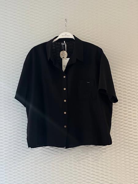 Рубашка New Season (one size) 8554 black (лето)