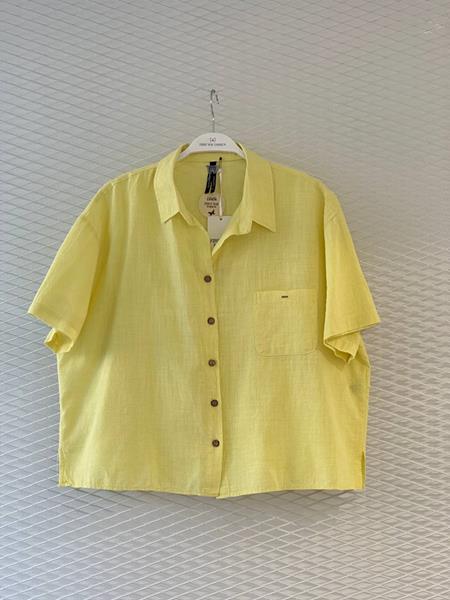 Рубашка New Season (one size) 8555 yellow (лето)