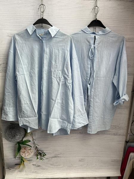 Рубашка New Season (S-L) 8594 l.blue (деми)