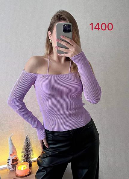 Свитер FSN (42-46) 1400 lilac (деми)