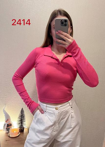 Свитер FSN (42-46) 2414 d.pink (деми)