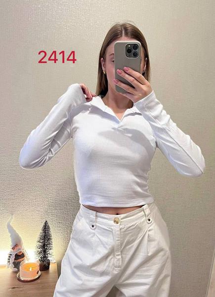 Свитер FSN (42-46) 2414 white (деми)
