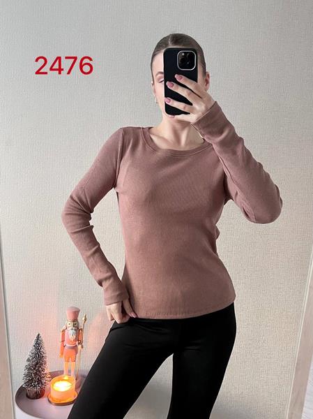Свитер FSN (42-46) 2476 brown (деми)