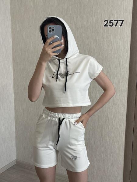 Костюм FSN (42-48) 2577 white (лето)
