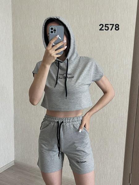 Костюм FSN (42-48) 2578 grey (лето)